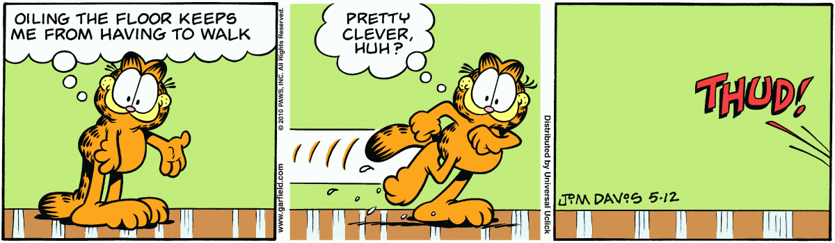 Garfield, May 12, 2010