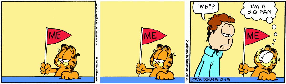 Garfield, May 13, 2010