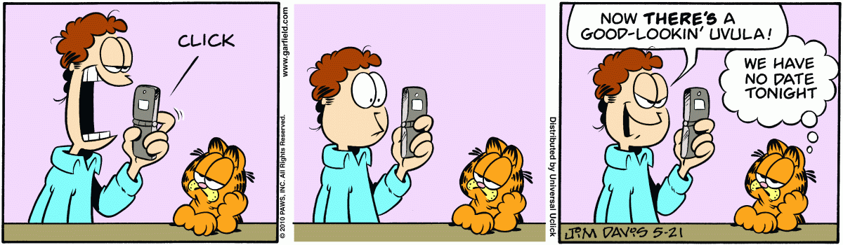 Garfield, May 21, 2010