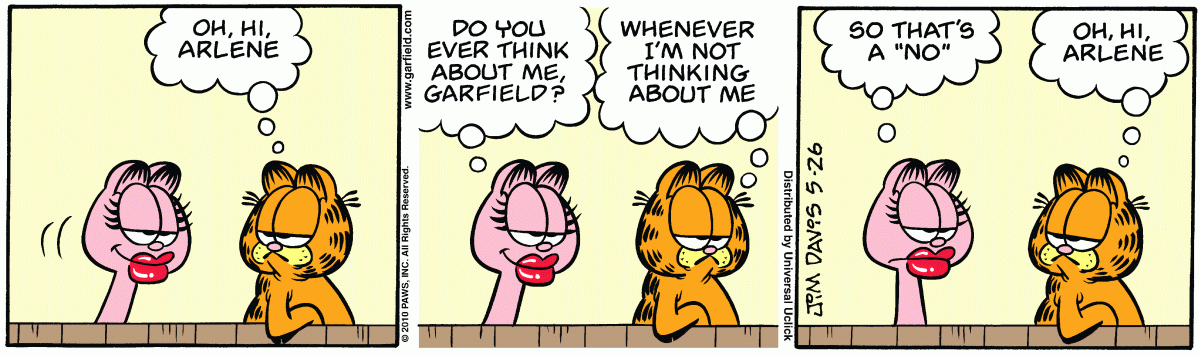 Garfield, May 26, 2010