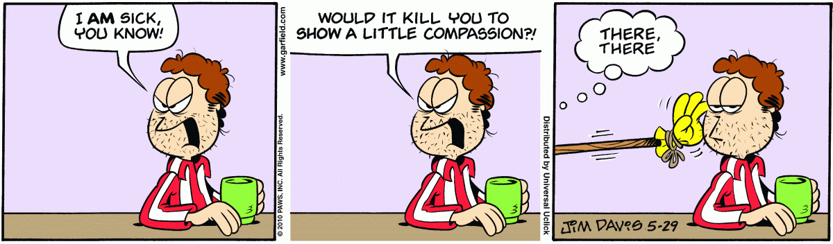 Garfield, May 29, 2010