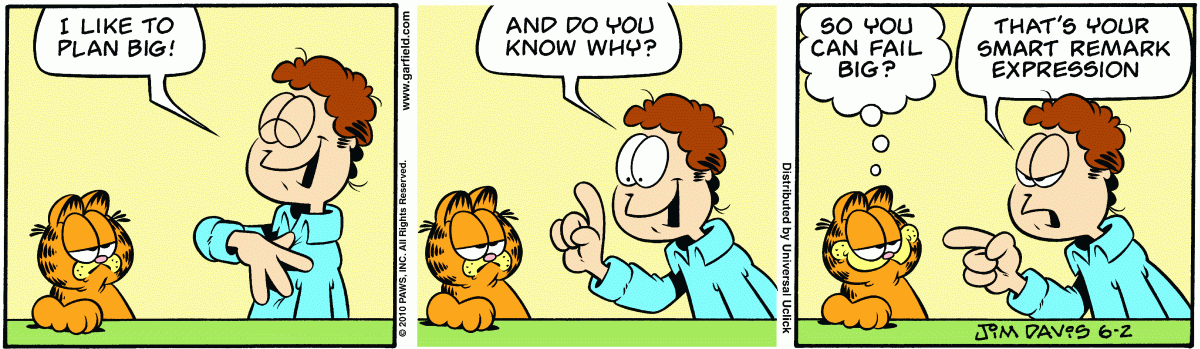 Garfield, June 2, 2010