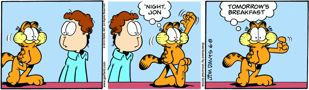 Garfield, June 8, 2010