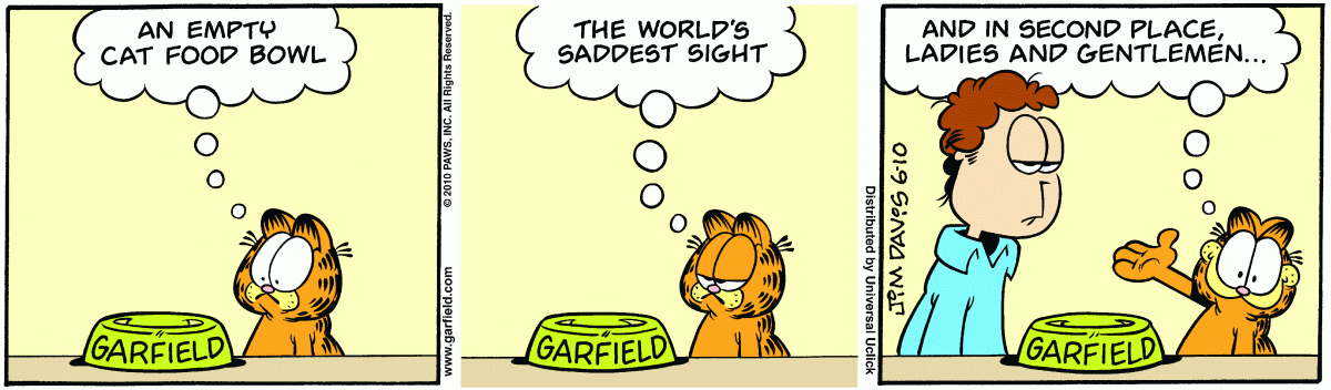 Garfield, June 10, 2010