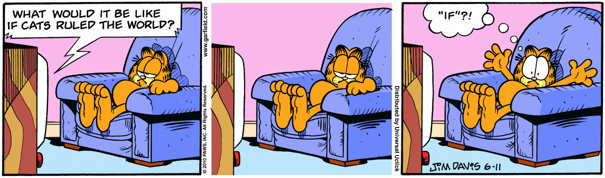 Garfield, June 11, 2010