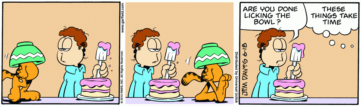 Garfield, June 18, 2010