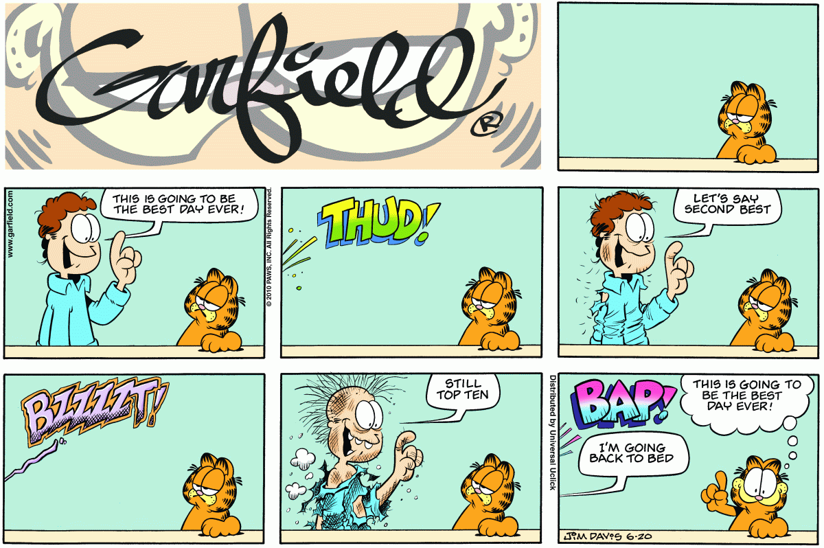 Garfield, June 20, 2010
