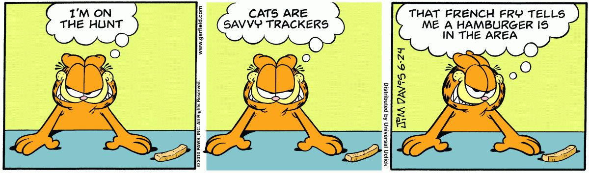 Garfield, June 24, 2010