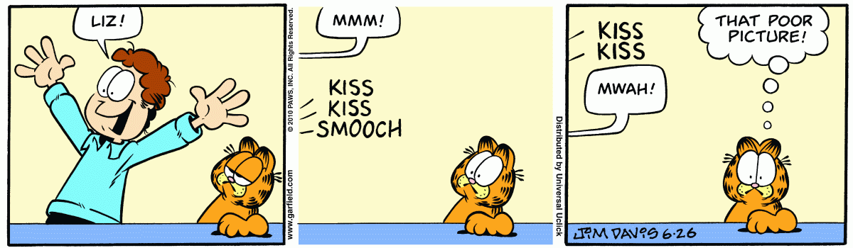 Garfield, June 26, 2010