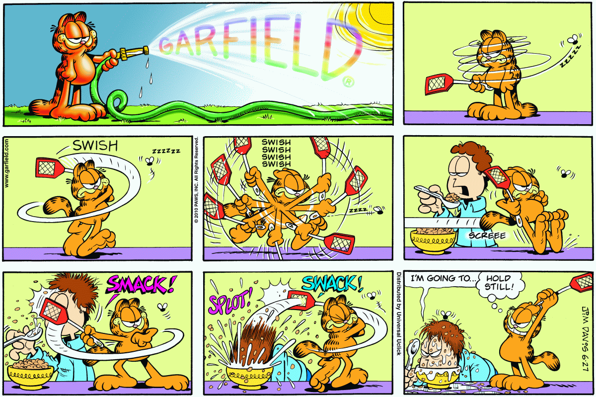 Garfield, June 27, 2010