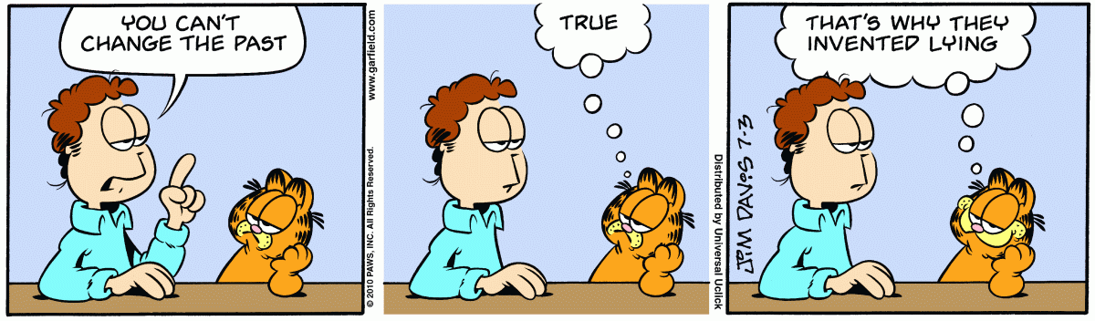 Garfield, July 3, 2010