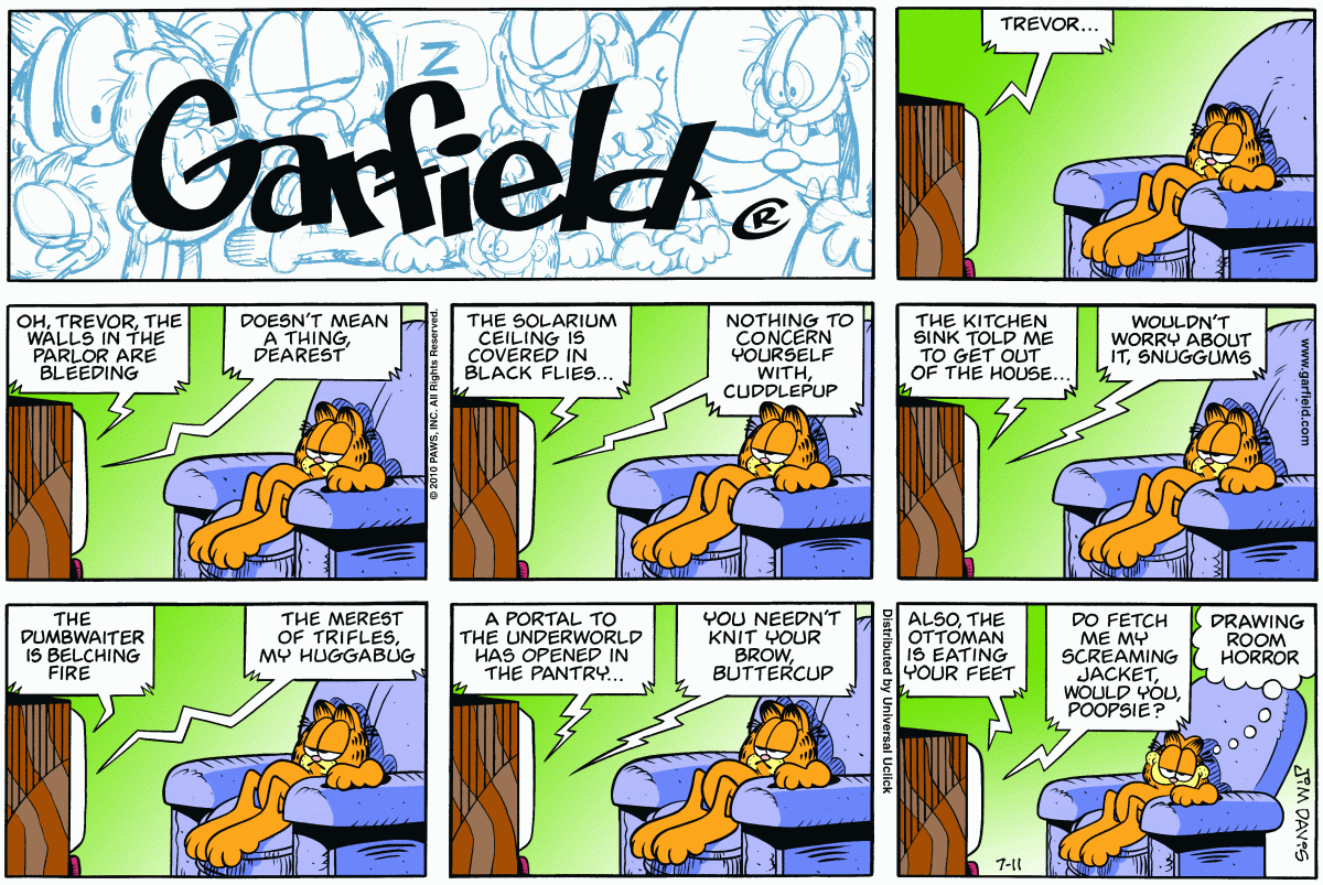 Garfield, July 11, 2010