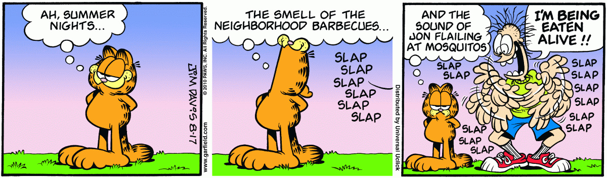 Garfield, August 17, 2010