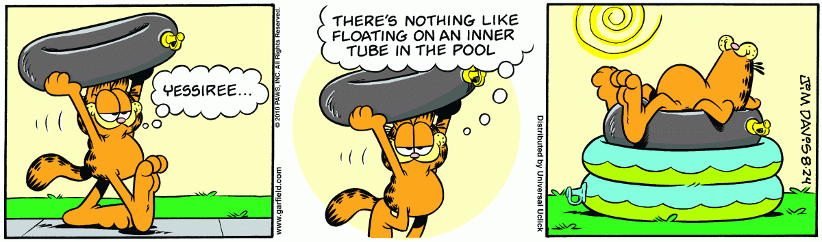 Garfield, August 24, 2010