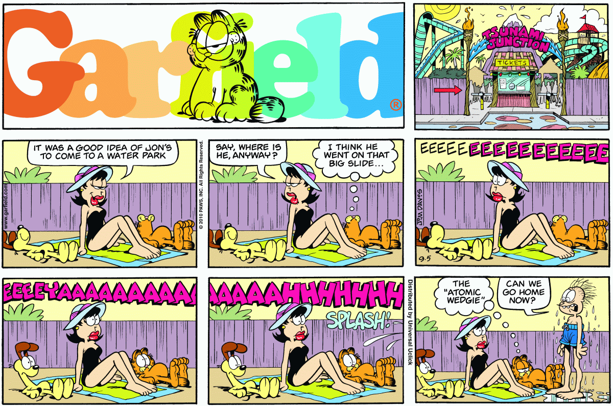 Garfield, September 5, 2010
