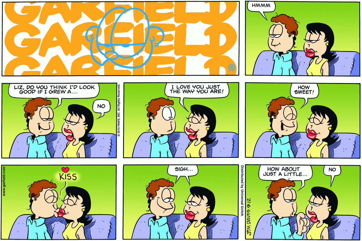 Garfield, September 12, 2010