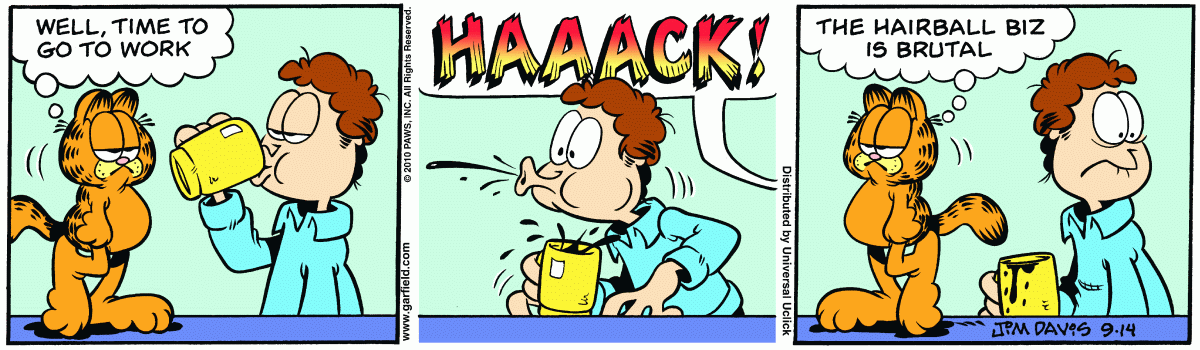 Garfield, September 14, 2010