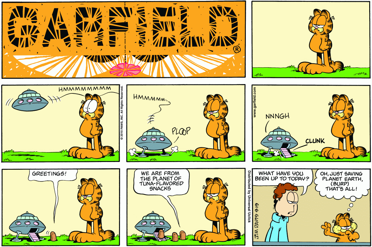 Garfield, September 19, 2010