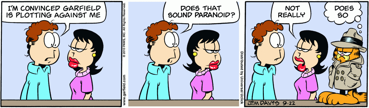 Garfield, September 22, 2010