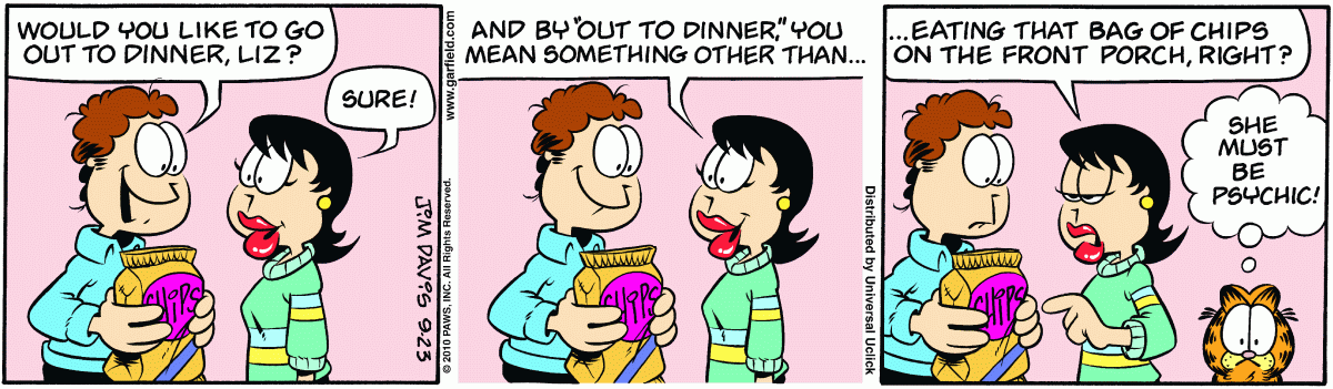 Garfield, September 23, 2010