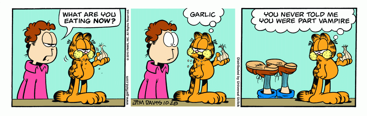 Garfield, October 28, 2010