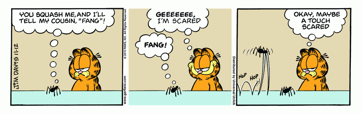 Garfield, November 12, 2010