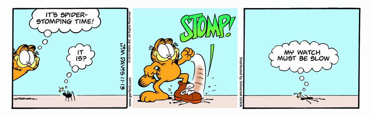 Garfield, November 13, 2010
