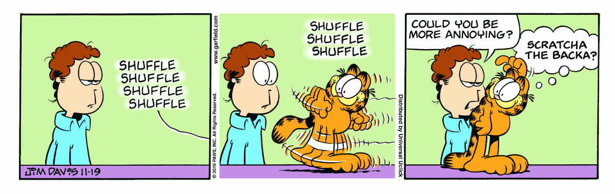 Garfield, November 19, 2010