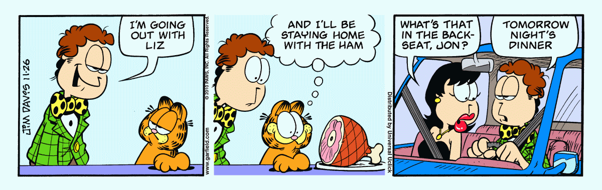 Garfield, November 26, 2010