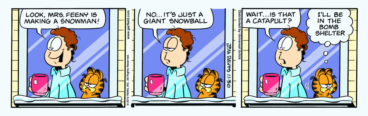 Garfield, November 30, 2010