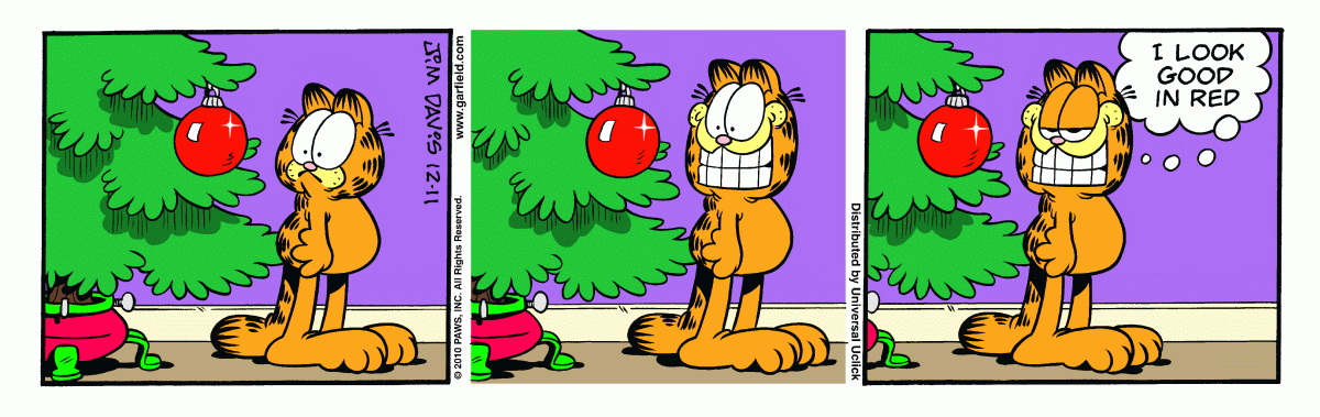 Garfield, December 11, 2010