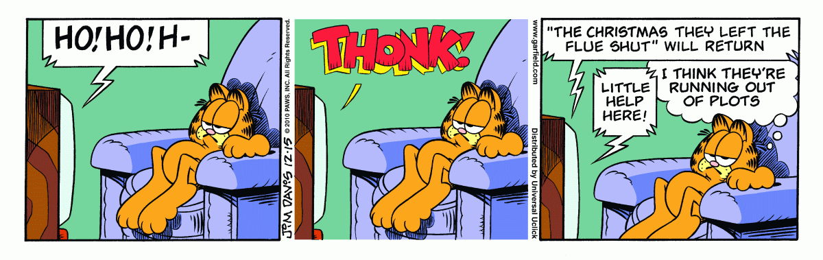 Garfield, December 15, 2010