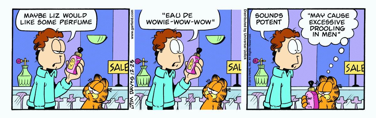 Garfield, December 23, 2010