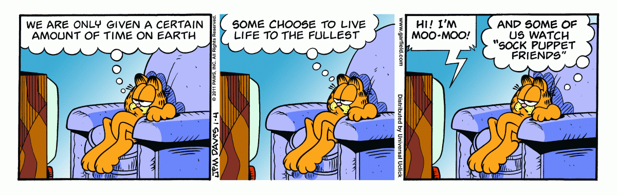 Garfield, January 4, 2011