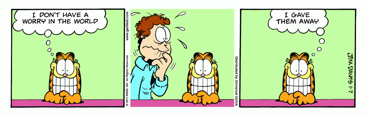 Garfield, January 7, 2011