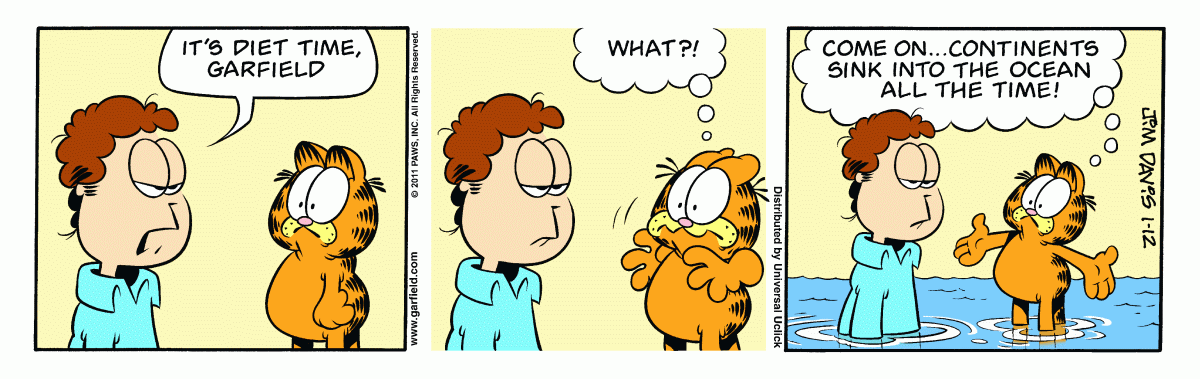 Garfield, January 12, 2011