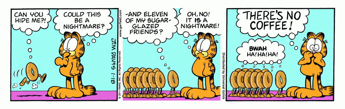 Garfield, January 18, 2011