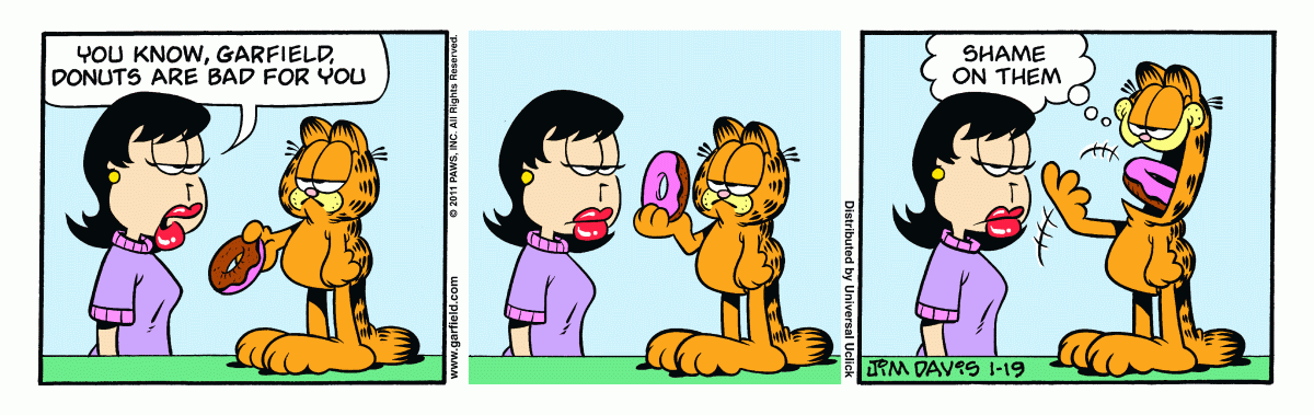 Garfield, January 19, 2011