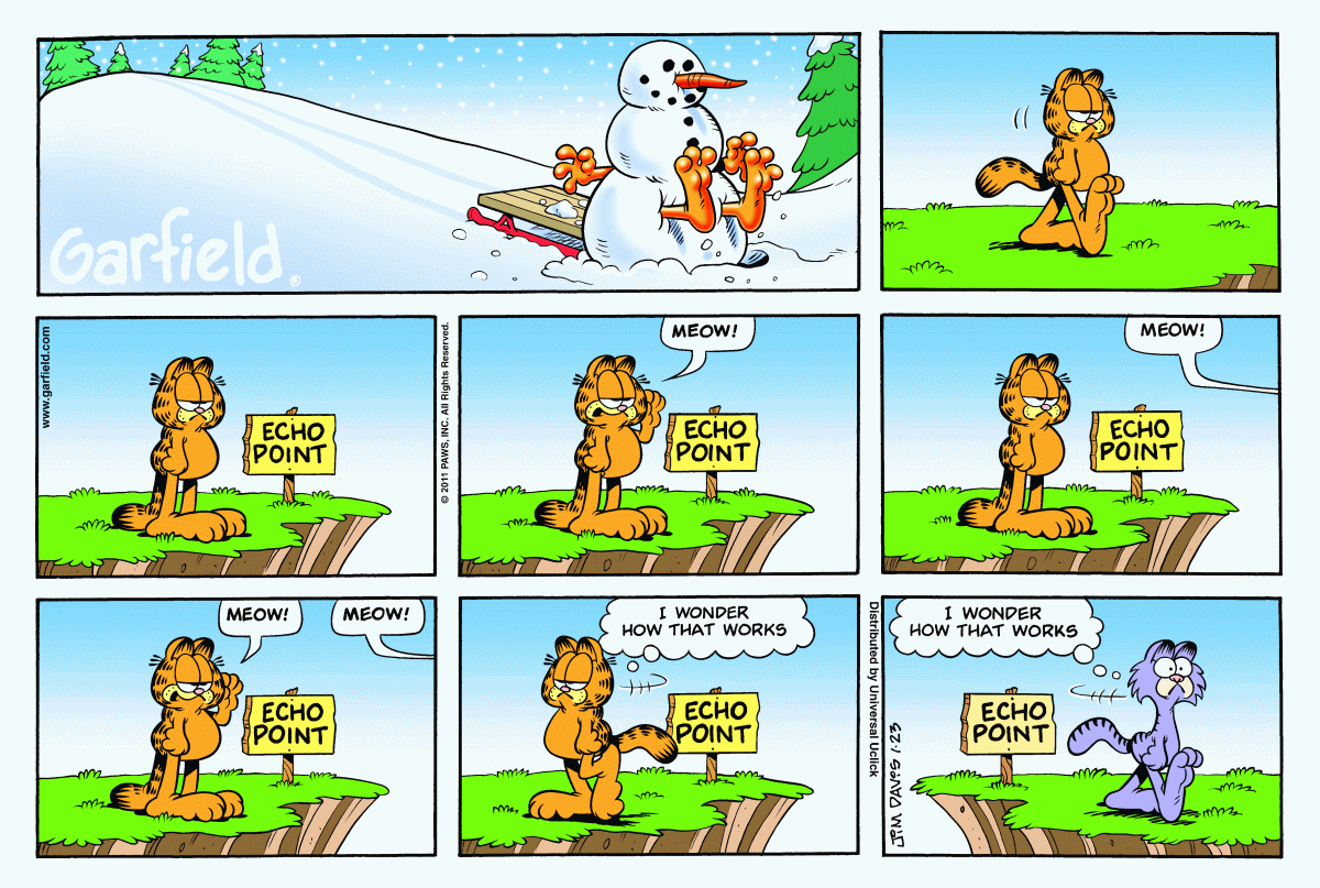 Garfield, January 23, 2011