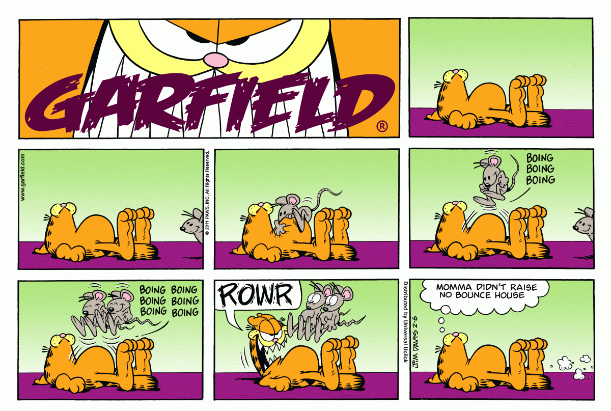 Garfield, February 6, 2011