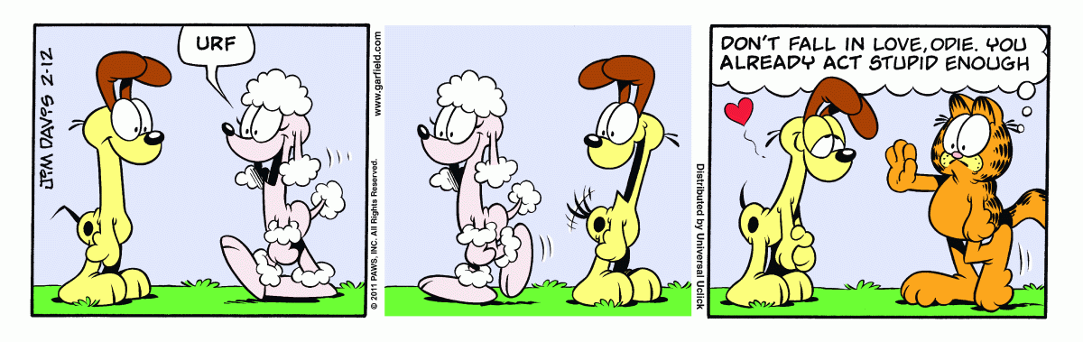 Garfield, February 12, 2011