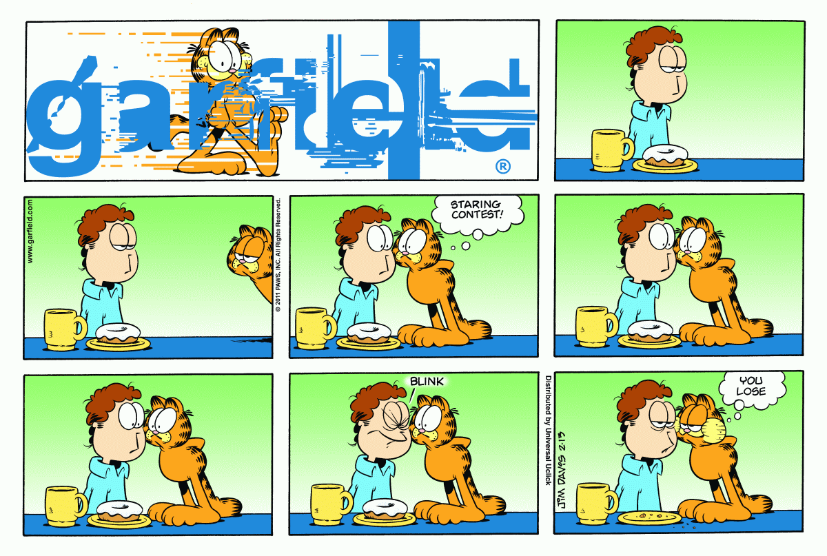Garfield, February 13, 2011