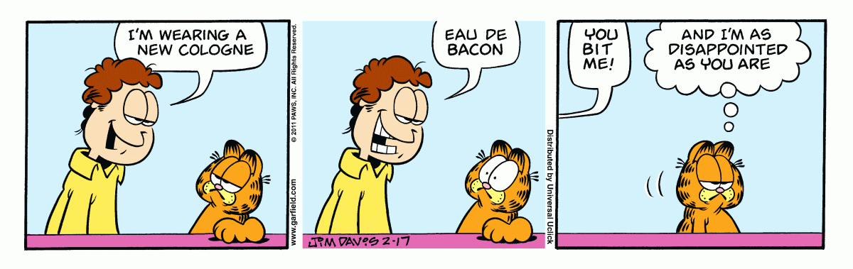 Garfield, February 17, 2011