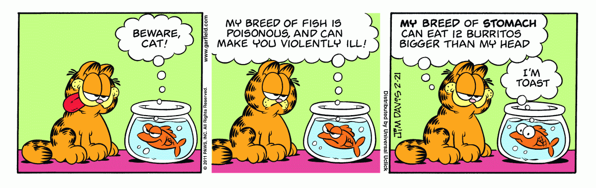 Garfield, February 21, 2011