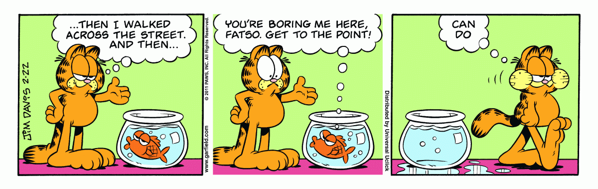 Garfield, February 22, 2011