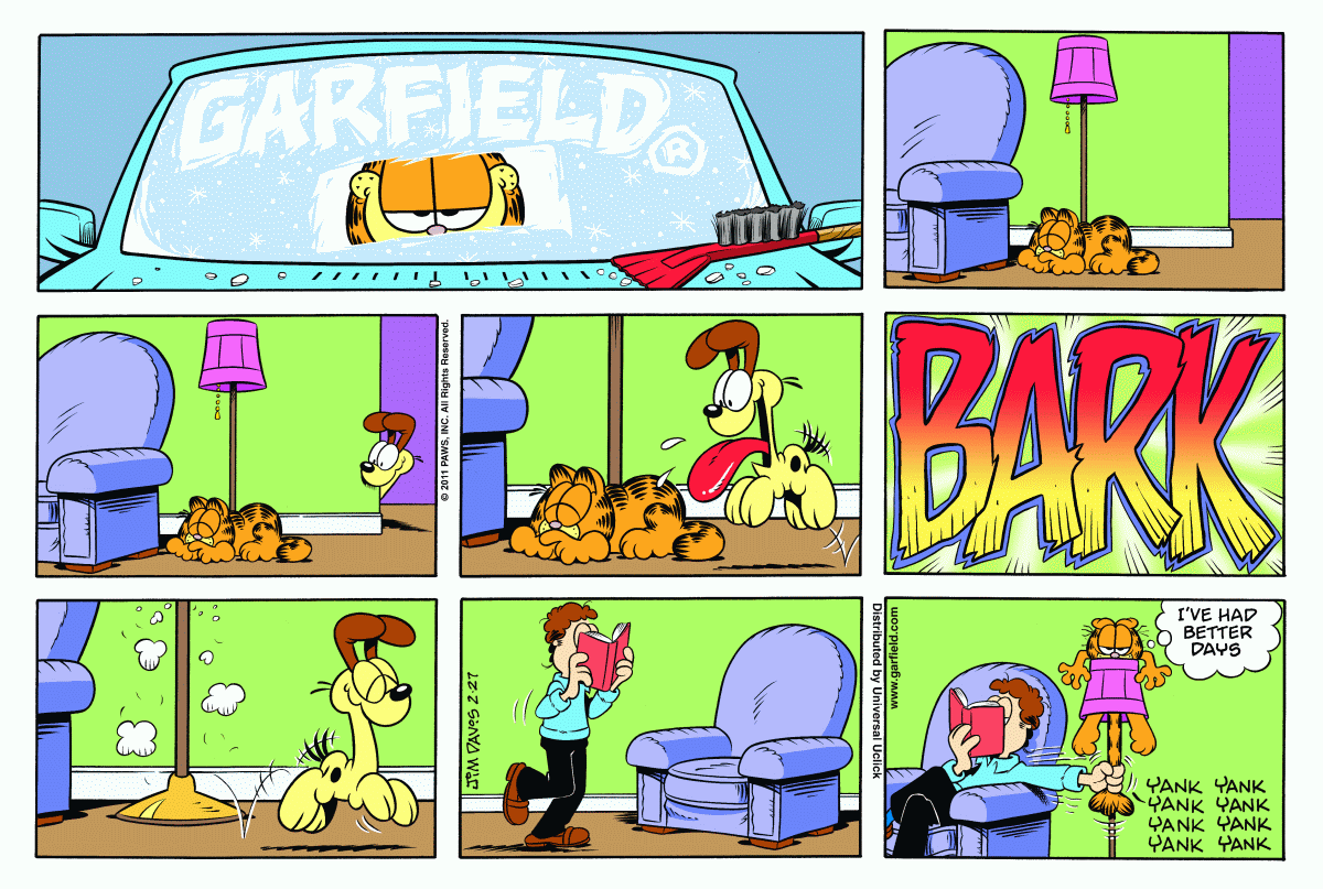 Garfield, February 27, 2011
