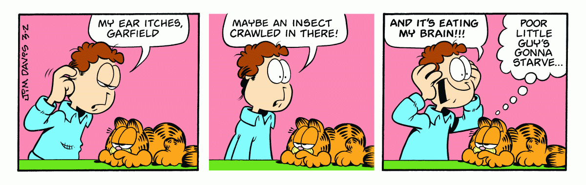 Garfield, March 2, 2011