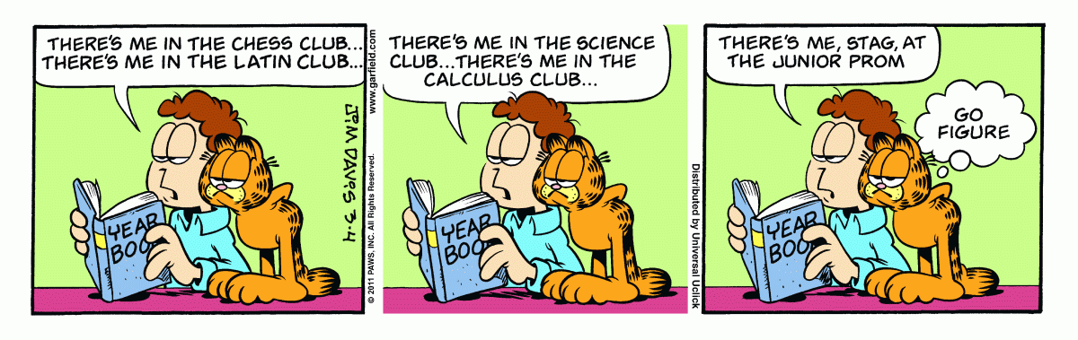 Garfield, March 4, 2011