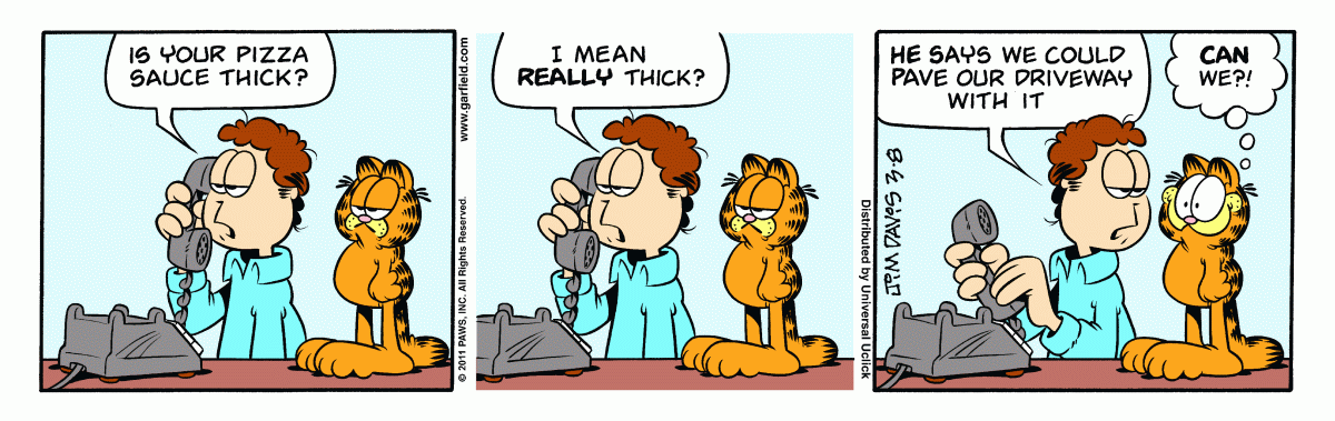 Garfield, March 8, 2011