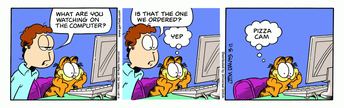 Garfield, March 11, 2011
